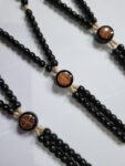 Pulseira terço São Bento preto g