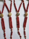 Pulseira terço madeira g