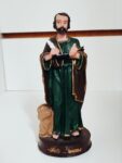 Imagem São Lucas 15cm - resina