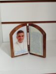 Capela Servo de Deus Padre Léo - 15cm - madeira