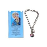 Pulseira cadeado- Nossa Senhora da Salette